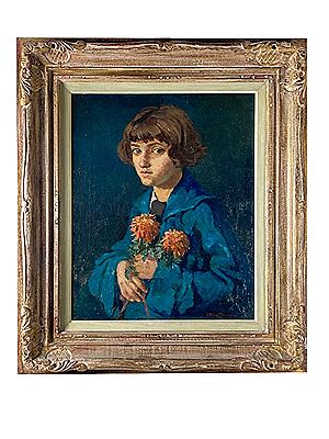 MOPPIE MORROW by Estella Frances Solomons - Auction record, sale price, and art valuation. Compare with similar artists and explore comparable artworks.