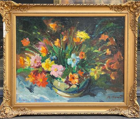 Flowers by Marie Howet - Auction record, sale price, and art valuation. Compare with similar artists and explore comparable artworks.