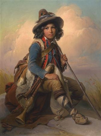 Roman shepherd boy (The little Pifferaro)