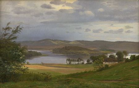 Jutland seascape near Laven