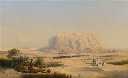 Archeological work near Napata at Jebel Barkal in North Sudan by Otto Georgi - Auction record, sale price, and art valuation. Compare with similar artists and explore comparable artworks.