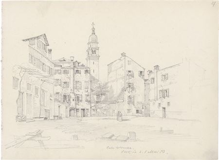 Calle Colonella (Calle de le Colonete) in Venice.