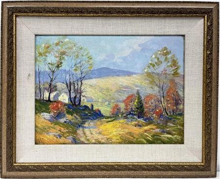 Landscape Scene depicting the plains Mountain Landscape