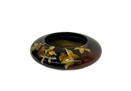 Rookwood Art Pottery Low Footed Glaze Bowl