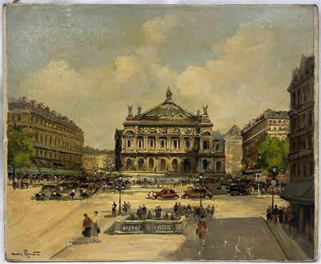 Iconic View of Paris Parisian Street Blondyn