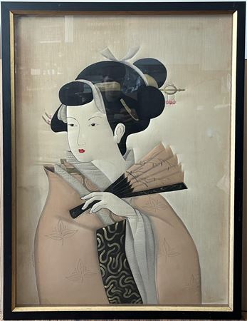 Geisha Girl Portrait