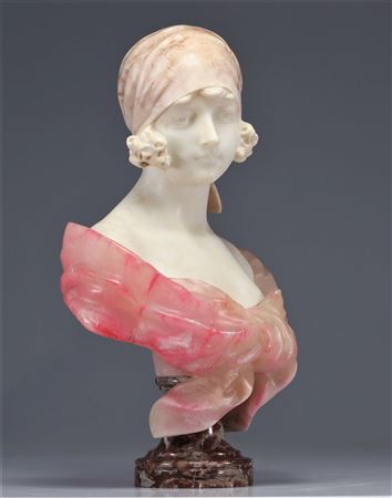 Bust of a young woman
