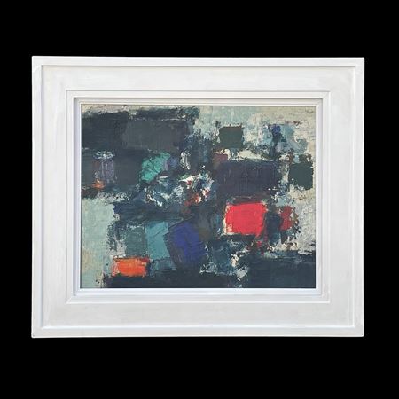 Composition by Emil Kiess - Auction record, sale price, and art valuation. Compare with similar artists and explore comparable artworks.