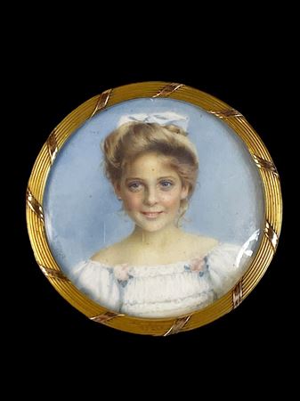Young girl breast portrait by Ferdinand Kruis - Auction record, sale price, and art valuation. Compare with similar artists and explore comparable artworks.