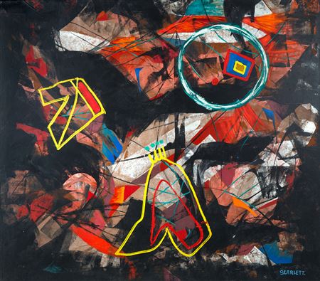 Homage to Hans Hoffmann, 1955