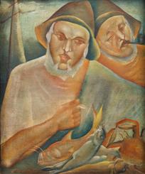 Fishermen by Nikolai Mikhailovich Rodionov - Auction record, sale price, and art valuation. Compare with similar artists and explore comparable artworks.