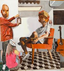Birdhouse, laces and guitar by Jakub Tomas - Auction record, sale price, and art valuation. Compare with similar artists and explore comparable artworks.
