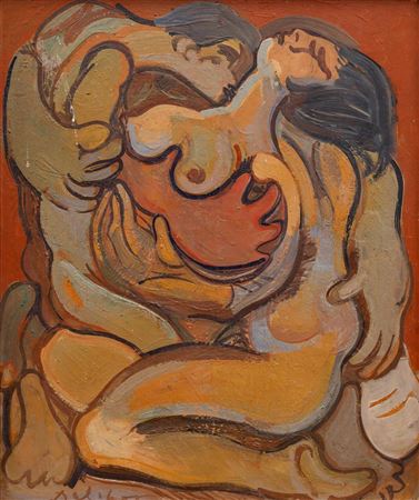 Lovers by Dalibor Matous - Auction record, sale price, and art valuation. Compare with similar artists and explore comparable artworks.