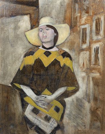 Sample artwork by Sydney d'Horne Shepherd (1909 - 1993), known for painting - View similar artists and auction records