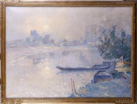 Misty morning on the Marne