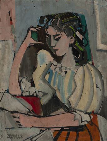 Lesende by Walter Hermann Jonas - Auction record, sale price, and art valuation. Compare with similar artists and explore comparable artworks.