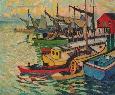 Italian Fishing Boats, Gloucester