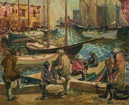 Old Days - T Wharf, Boston