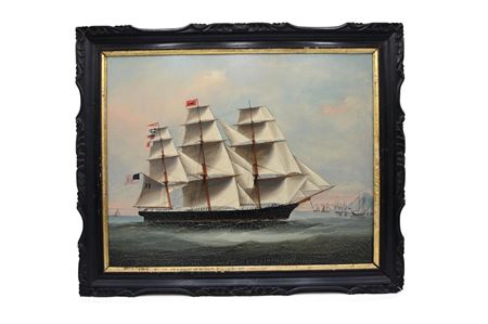 American Three-Masted Ship