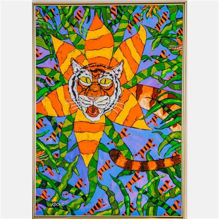 Sample artwork by George Kocar (Born 1948), known for cartooning, illustration work - View similar artists and auction records