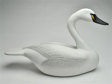 Sample artwork by Charlie Joiner (1921 - 2015), known for decoy carving - View similar artists and auction records