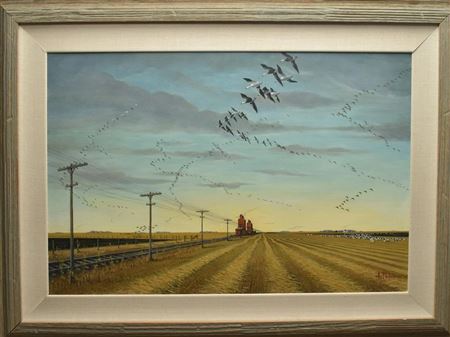 Snows and Blues in Flight and in field by Leslie C Kouba - Auction record, sale price, and art valuation. Compare with similar artists and explore comparable artworks.