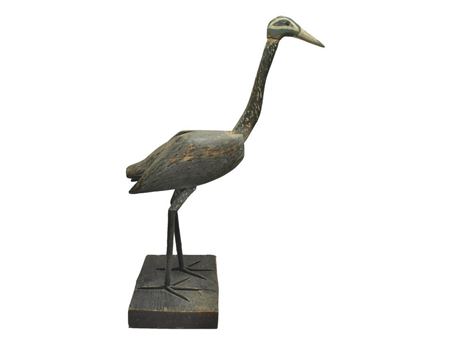 Sample artwork by Eugene Cuffee (1861 - 1941), known for sculpture-decoys - View similar artists and auction records