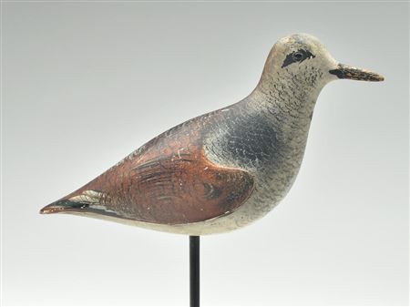Very rare ruddy turnstone in spring plumage by John Dilley - Auction record, sale price, and art valuation. Compare with similar artists and explore comparable artworks.