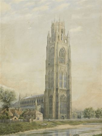 Boston Stump from the River by William Bartol Thomas - Auction record, sale price, and art valuation. Compare with similar artists and explore comparable artworks.