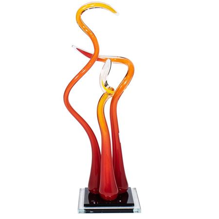 Abstract in Red, 2002