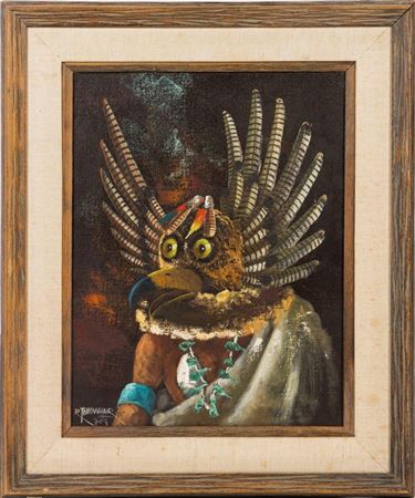 Portrait of a kachina