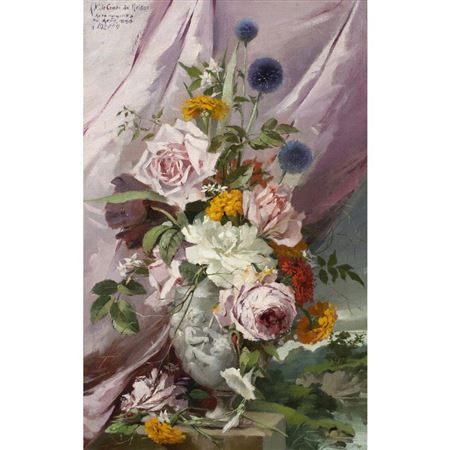 Still Life with Flowers, 1896
