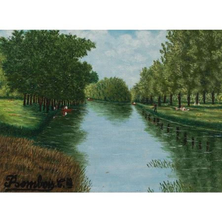 Les Chaloupes sur la Riviere