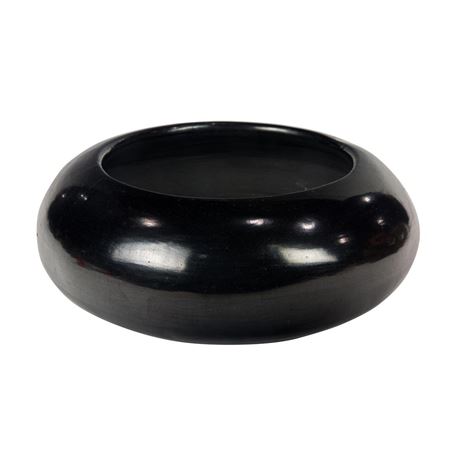San Ildefonso blackware bowl