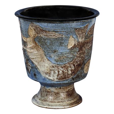 Sample artwork by Marguerite Wildenhain (1896 - 1985), known for modernist ceramic vessel, teaching - View similar artists and auction records