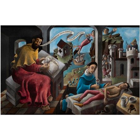 History of Medicine by Julio De Diego - Auction record, sale price, and art valuation. Compare with similar artists and explore comparable artworks.