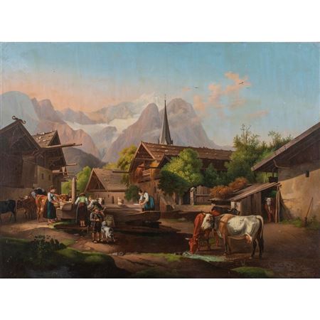 In the Courtyard