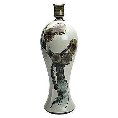 Hand painted Vase, 1972