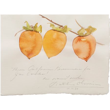 Untitled (Three Persimmons), 1980