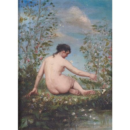Nude along a Riverbank, 1879
