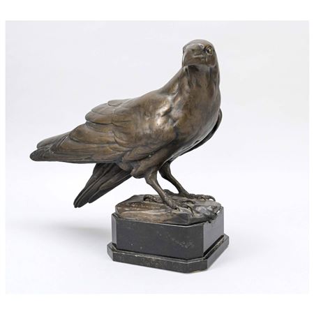 Raven with Captured Mouse by Ludwig Vordermayer - Auction record, sale price, and art valuation. Compare with similar artists and explore comparable artworks.