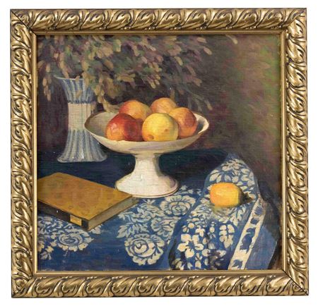 Still life with apples by Ewald Egg - Auction record, sale price, and art valuation. Compare with similar artists and explore comparable artworks.