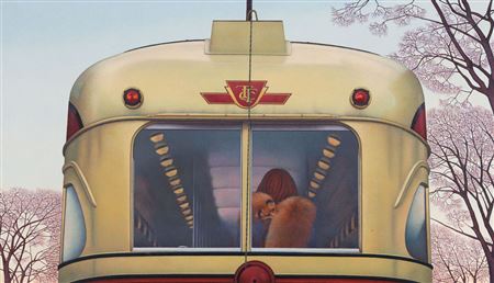 Street Car by John Ward - Auction record, sale price, and art valuation. Compare with similar artists and explore comparable artworks.