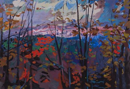 Sample artwork by Ken Christopher (Born 1942), known for painting - View similar artists and auction records
