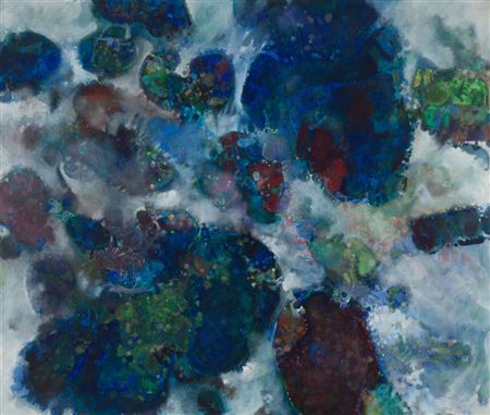 Blue Move by Edward (Ted) Godwin - Auction record, sale price, and art valuation. Compare with similar artists and explore comparable artworks.