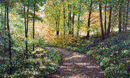 Forest Landscape by Brent McIntosh - Auction record, sale price, and art valuation. Compare with similar artists and explore comparable artworks.