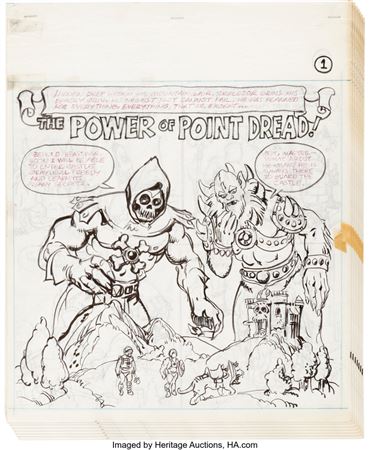 Alfredo Alcala Master of the Universe: The Power of Point Dread/Danger at Castle Grayskull! Two Complete 12-Page Stories Preliminary Original Art Group of 24 (Mattel, 1983) by Alfredo Alcala - Auction record, sale price, and art valuation. Compare with similar artists and explore comparable artworks.