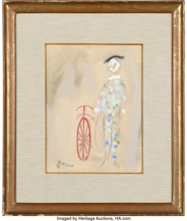 Clown and Bicycle