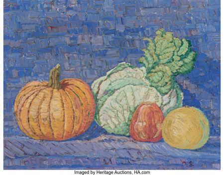 Sample artwork by Margaret Sandzen (1909 - 1994), known for portrait and landscape painting, teaching, museum professional - View similar artists and auction records