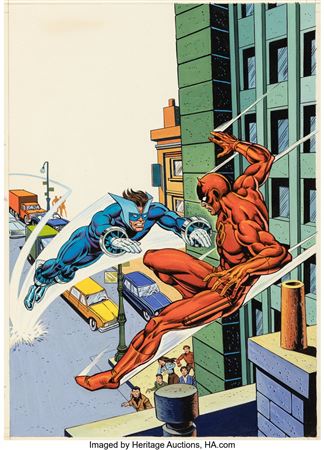 Jean Frisano Strange #124 Cover Original Art (Lug, 1980)